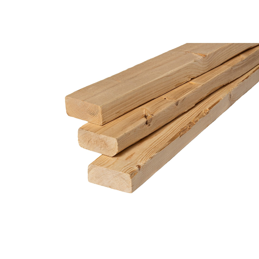 2-inch x 4-inch x 93 1/4 inch SPF Select 2Btr Grade Lumber