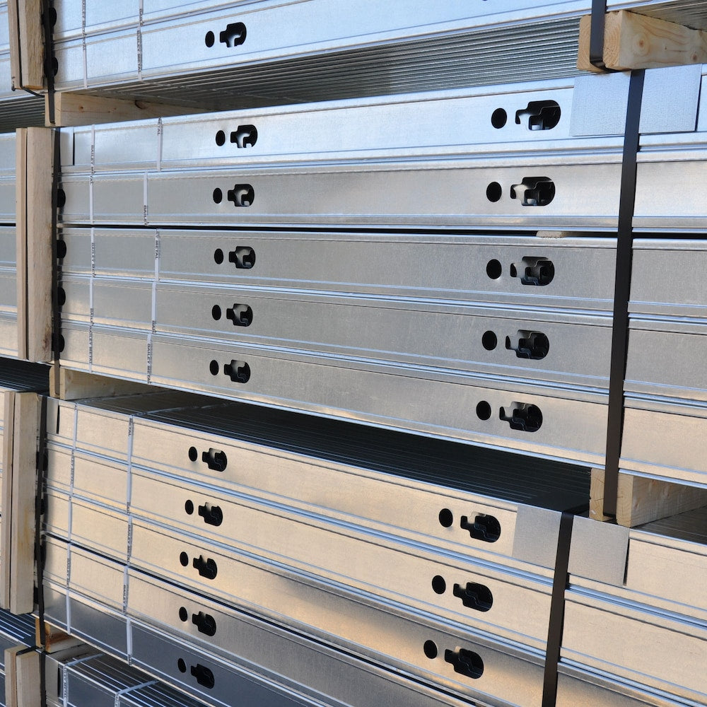 Platinum Plus 3 5/8-inch x 8 ft. Galvanized Steel Wall Framing Stud
