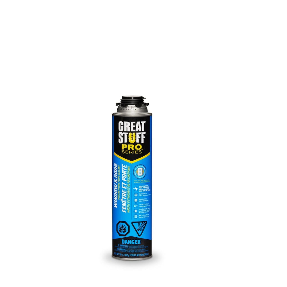 Scellant isolant en mousse pour portes et fenêtres, 567 g