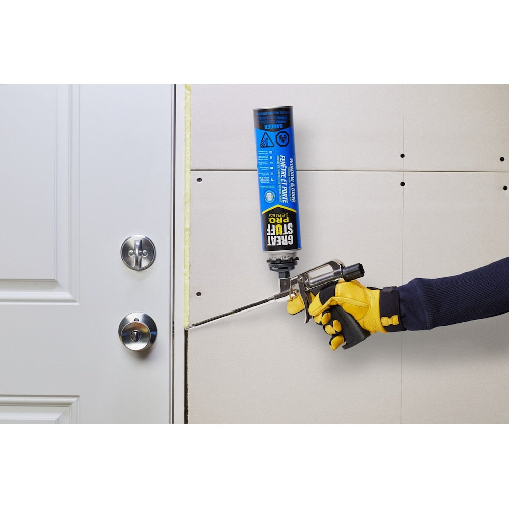 Scellant isolant en mousse pour portes et fenêtres, 567 g
