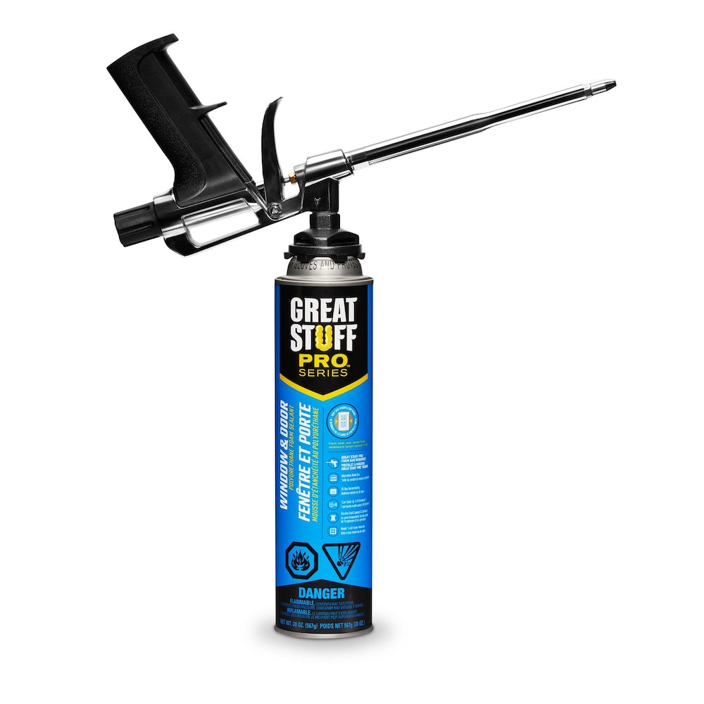 Scellant isolant en mousse pour portes et fenêtres, 567 g