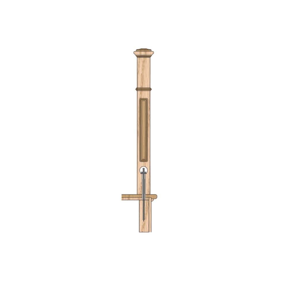 Kit de fixation pour poteau de départ en acier de 1,51 po, 1,51 po et 10,83 po