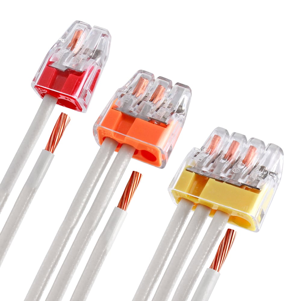 Connecteurs de fils enfichables In-Sure® 2, 3 et 4 ports assortis (paquet de 10)