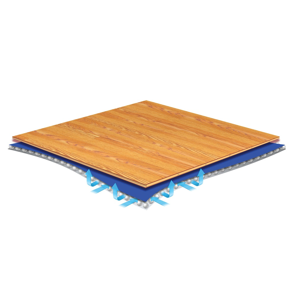 AirGuard 100 sq. ft. 40 in. x 30 ft. x 2 mm Underlayment with Microban for Laminate and Engineered Wood Floors