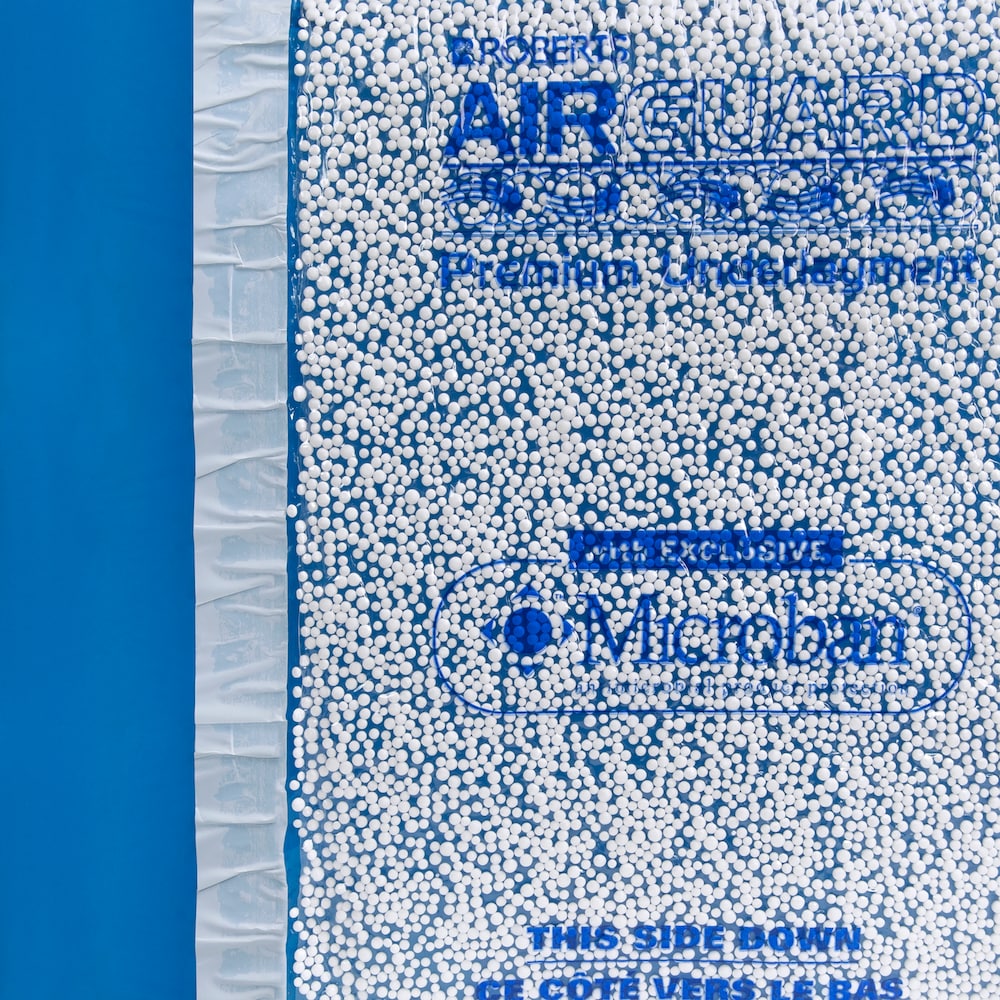 AirGuard 100 sq. ft. 40 in. x 30 ft. x 2 mm Underlayment with Microban for Laminate and Engineered Wood Floors
