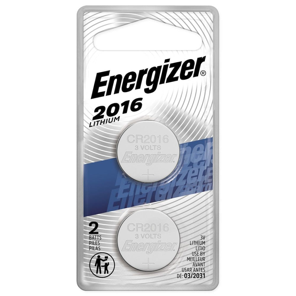 2016 Lithium Coin Battery, 2 Pack