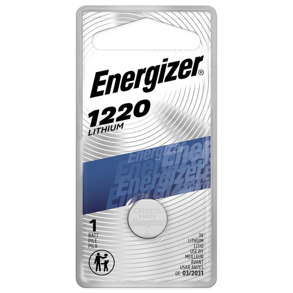 1220 Lithium Coin Battery, 1 Pack
