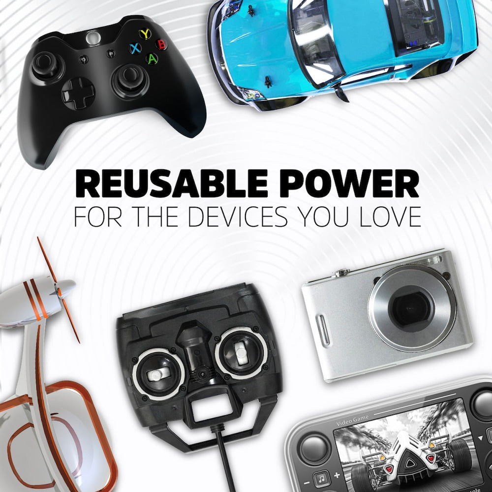 Piles AA rechargeables Energizer Power Plus (paquet de 2), piles doubles A