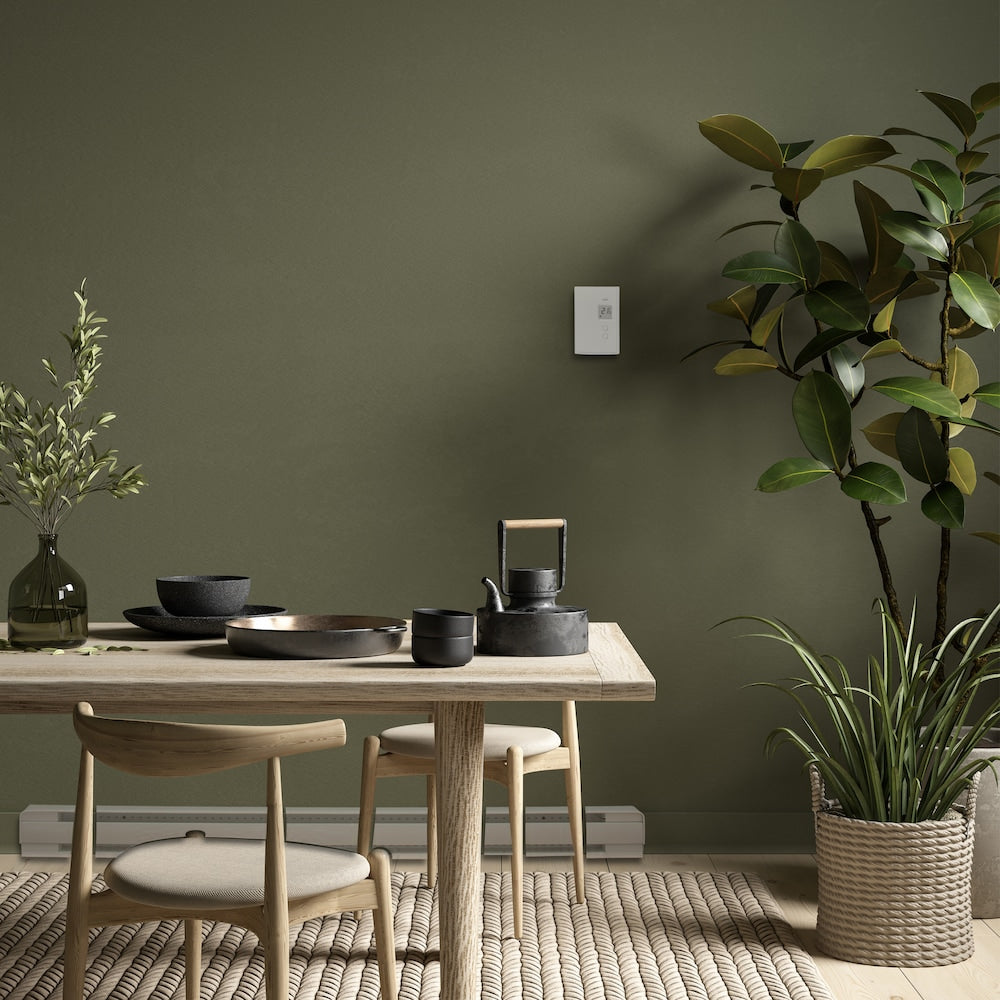Thermostat de chauffage électrique non programmable pour plinthes
