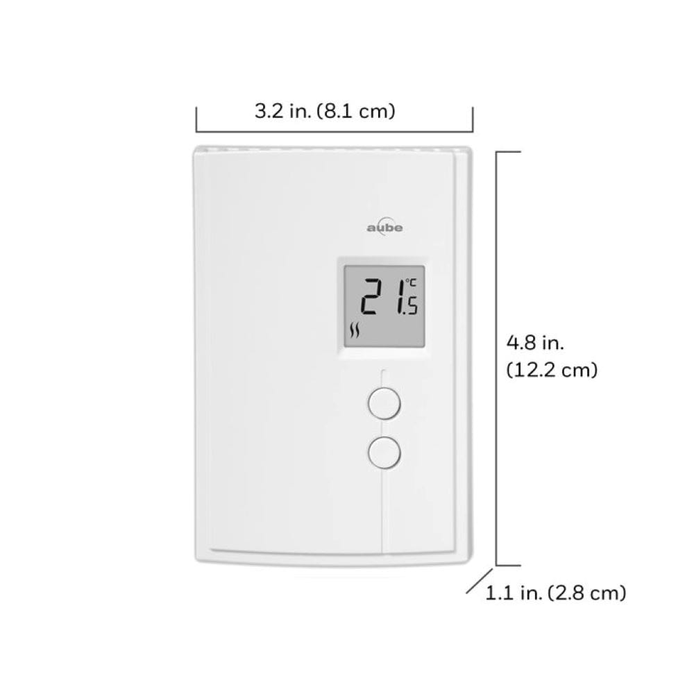 Thermostat de chauffage électrique non programmable pour plinthes