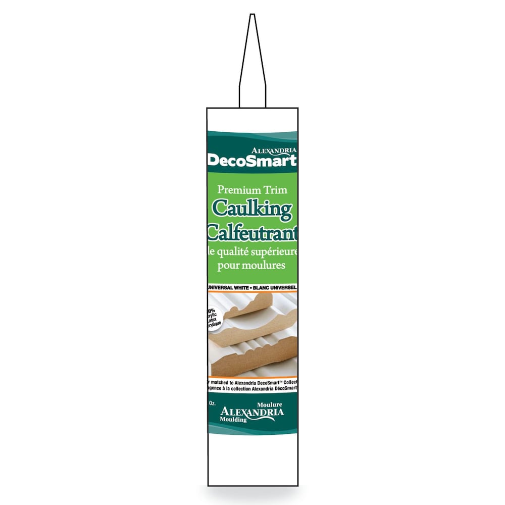 DecoSmart Caulking Universal White 304 Milliliters
