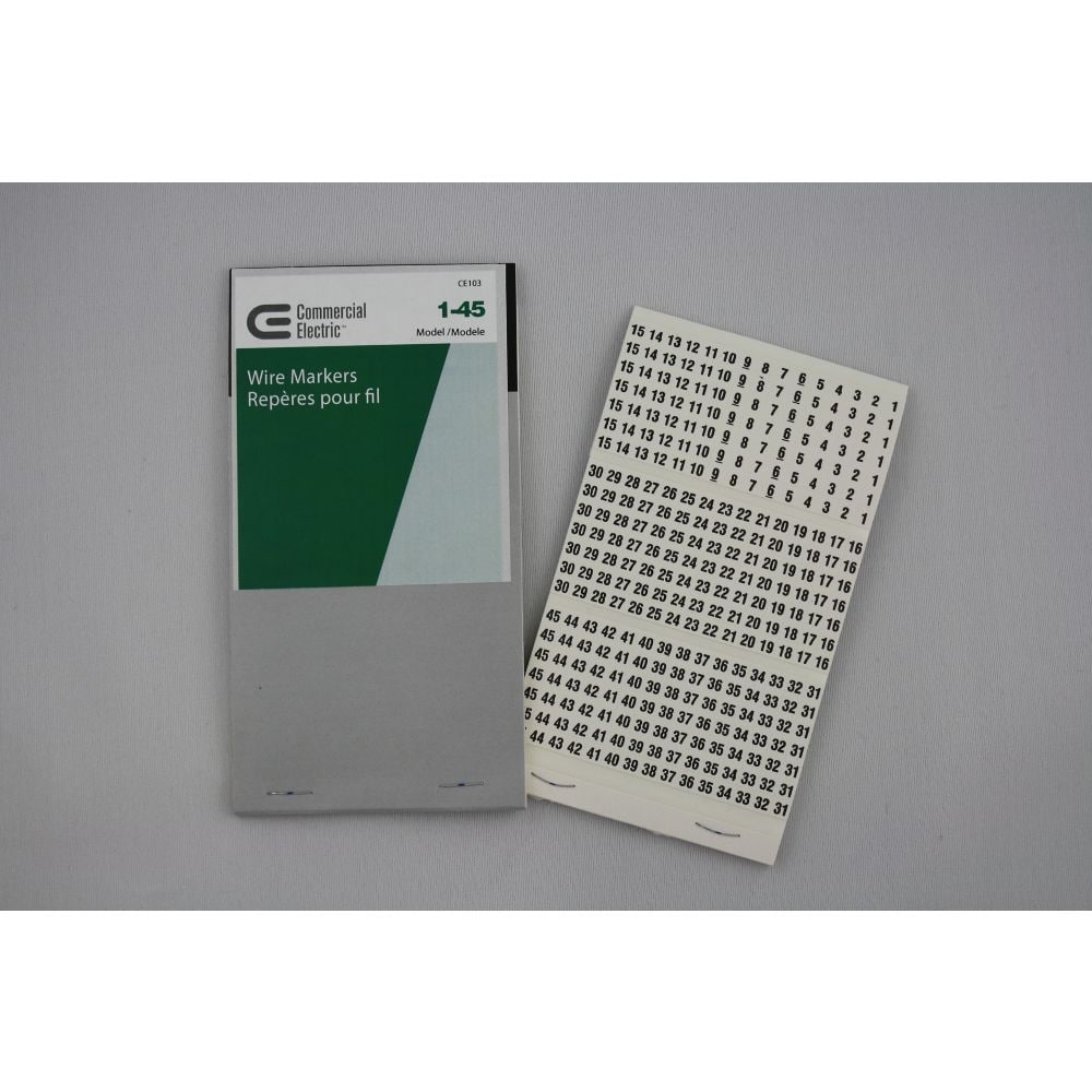 Marqueurs de fils CE 1-45