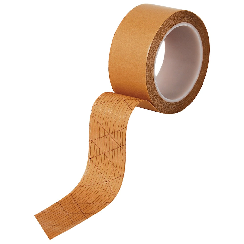 Bande adhésive acrylique double face de 1-7/8 pouces de large et ruban adhésif pour revêtement de sol en feuille de vinyle, rouleau de 50 pieds