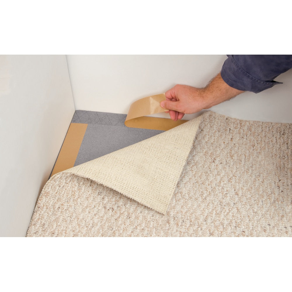 Bande adhésive acrylique double face de 1-7/8 pouces de large et ruban adhésif pour tapis, 75 pieds. Rouler