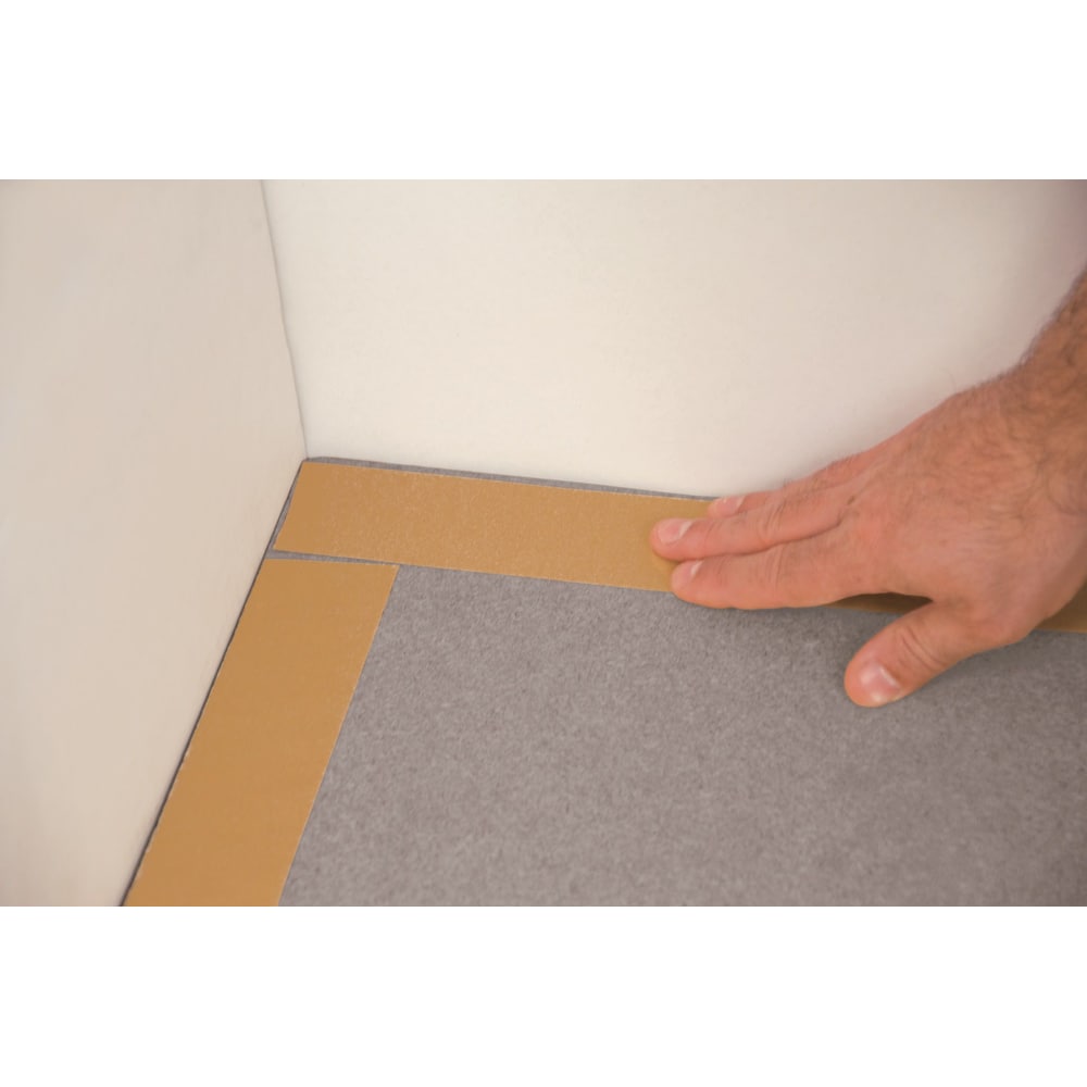 Bande adhésive acrylique double face de 1-7/8 pouces de large et ruban adhésif pour tapis, 75 pieds. Rouler