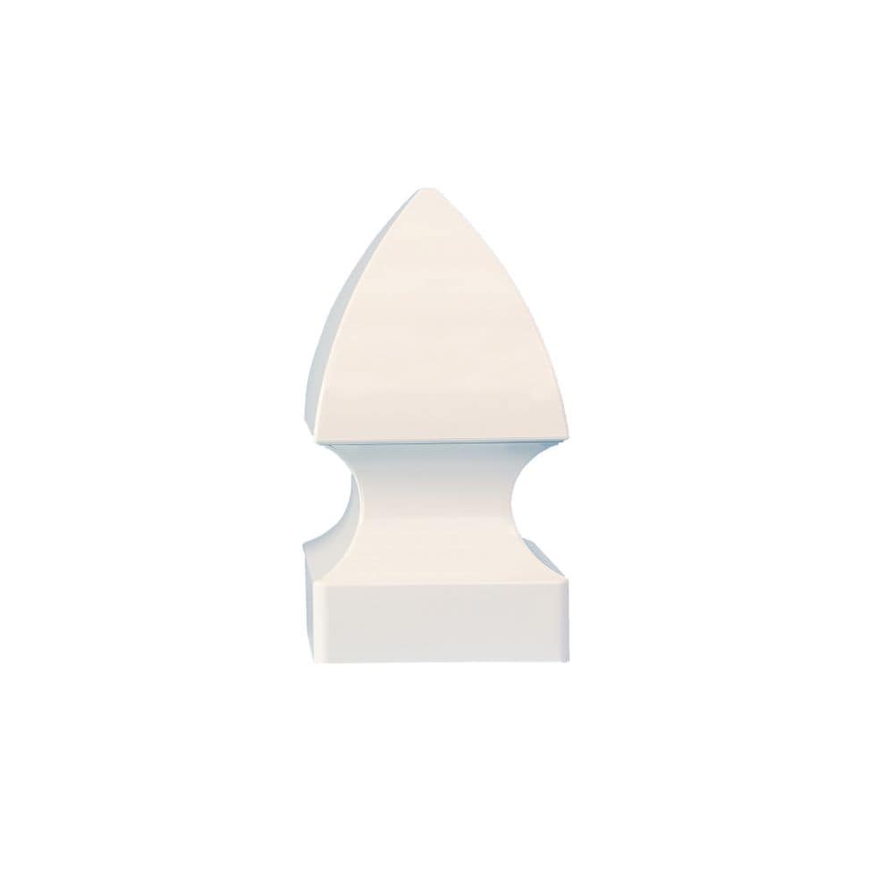 5" x 5" PVC Gothic Post Cap White