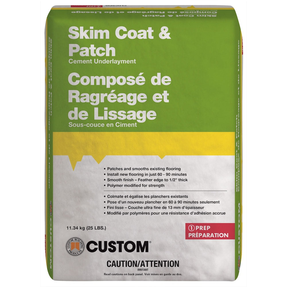 Sous-couche de ciment pour couche de finition et patch11,34 kg