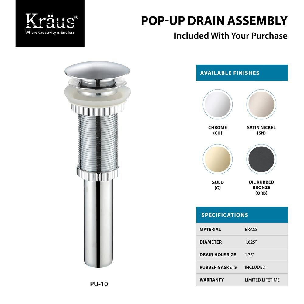 Single Hole 1-Handle Waterfall-Flow Bathroom Faucet in Bronze with Lever Handle