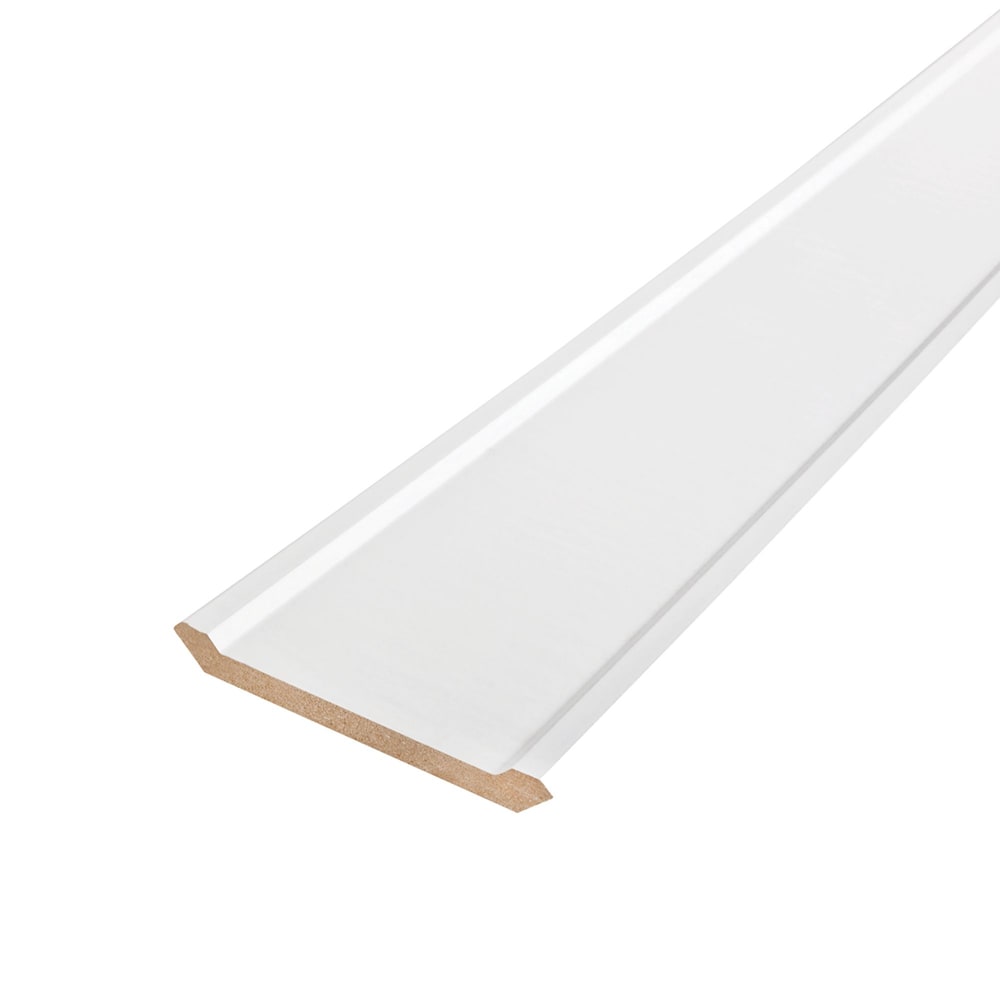 1/2-inch x 4 1/8-inch x 96-inch Modern MDF Painted Decosmart Crown Moulding