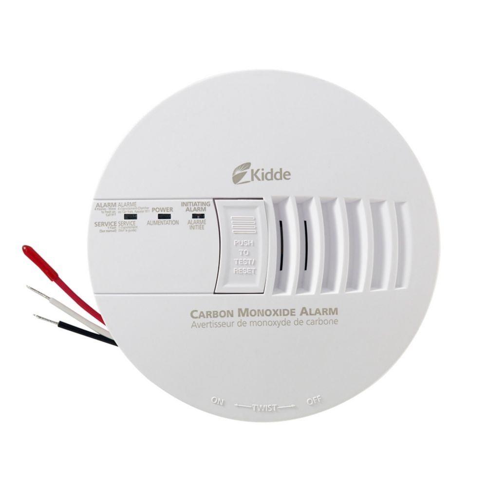 Alarme CO interconnectée filaire série Pro avec batterie de secours