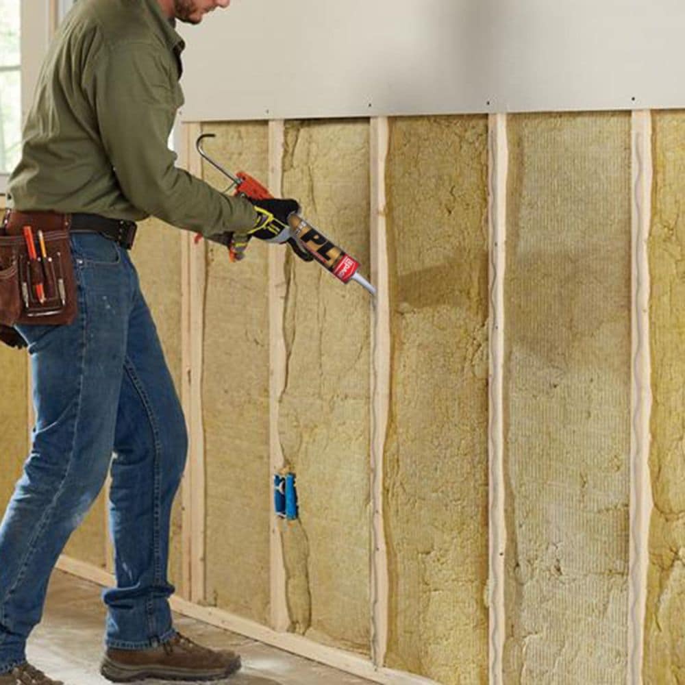 PL Premium Fast Grab Polyurethane Construction Adhesive, High Initial Tack, 295 ml