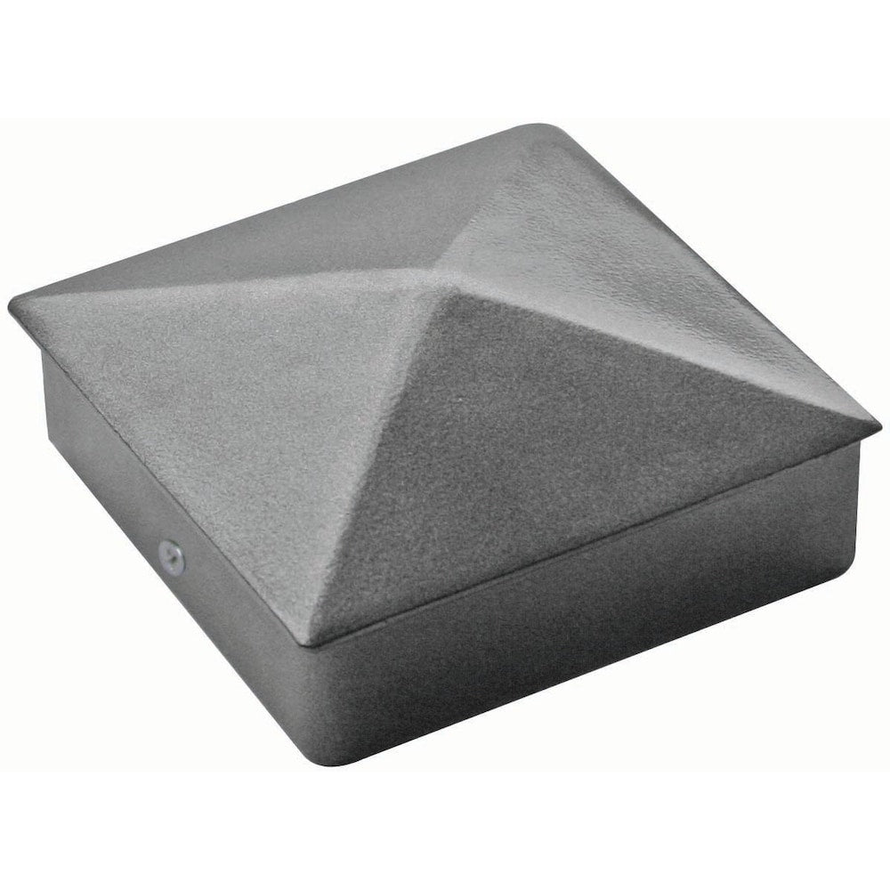 4 inch x 4 inch Metallic Aluminum Post Cap