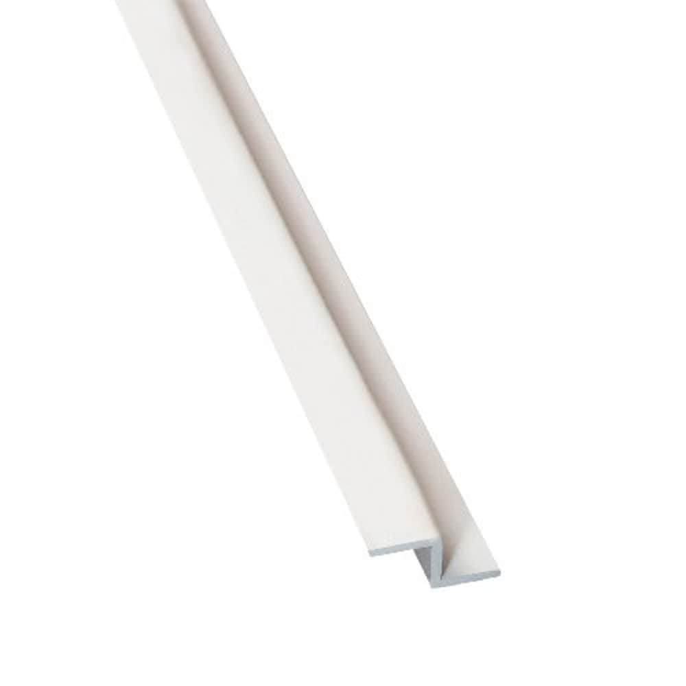 Revealed Edge Trim Kit White, (25-Pack)