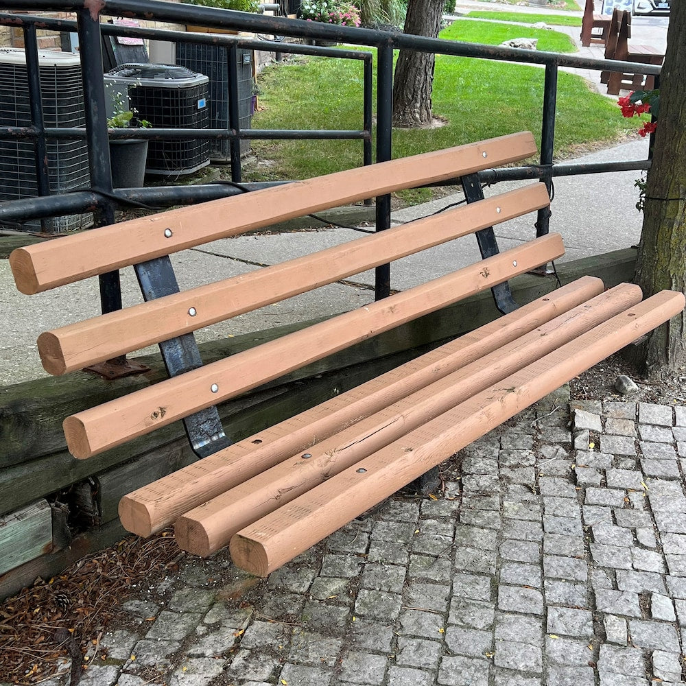 Mini-attache en bois traité sous pression de 8'