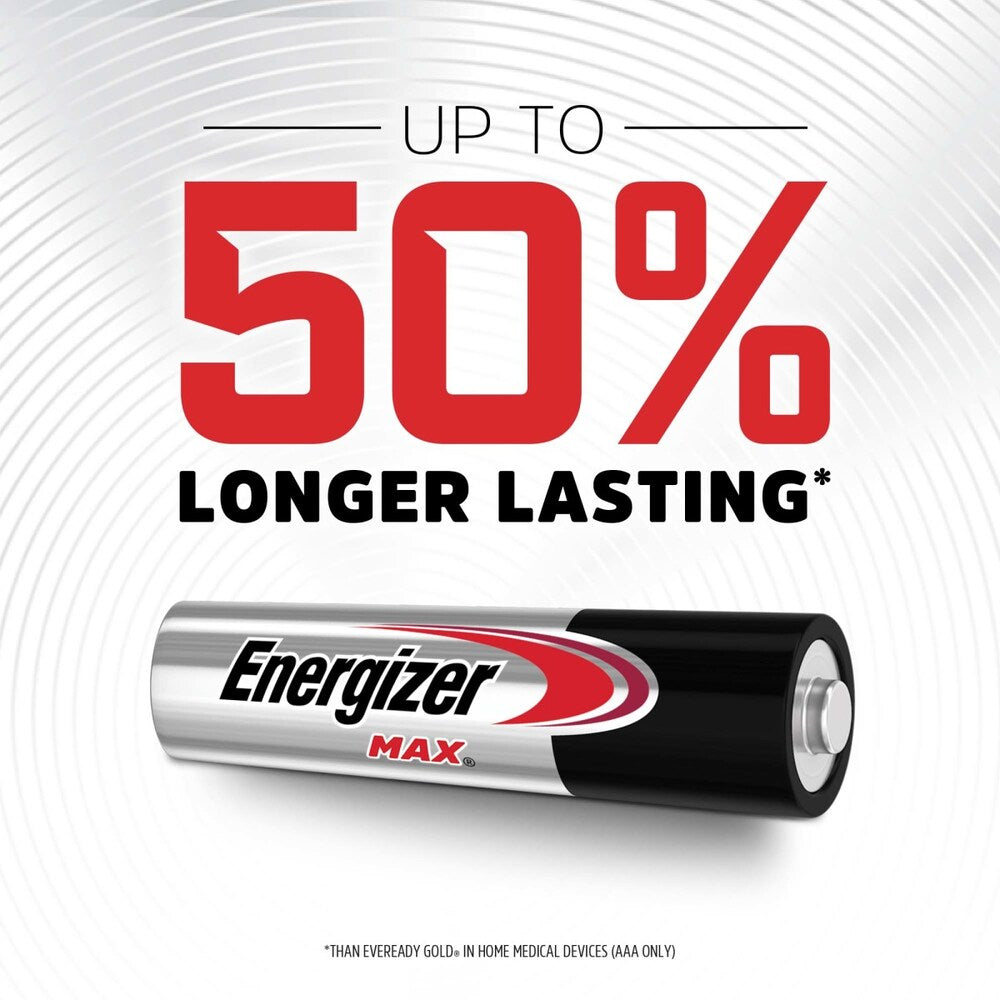 Energizer MAX AAA Batteries (24 Pack), Triple A Alkaline Batteries