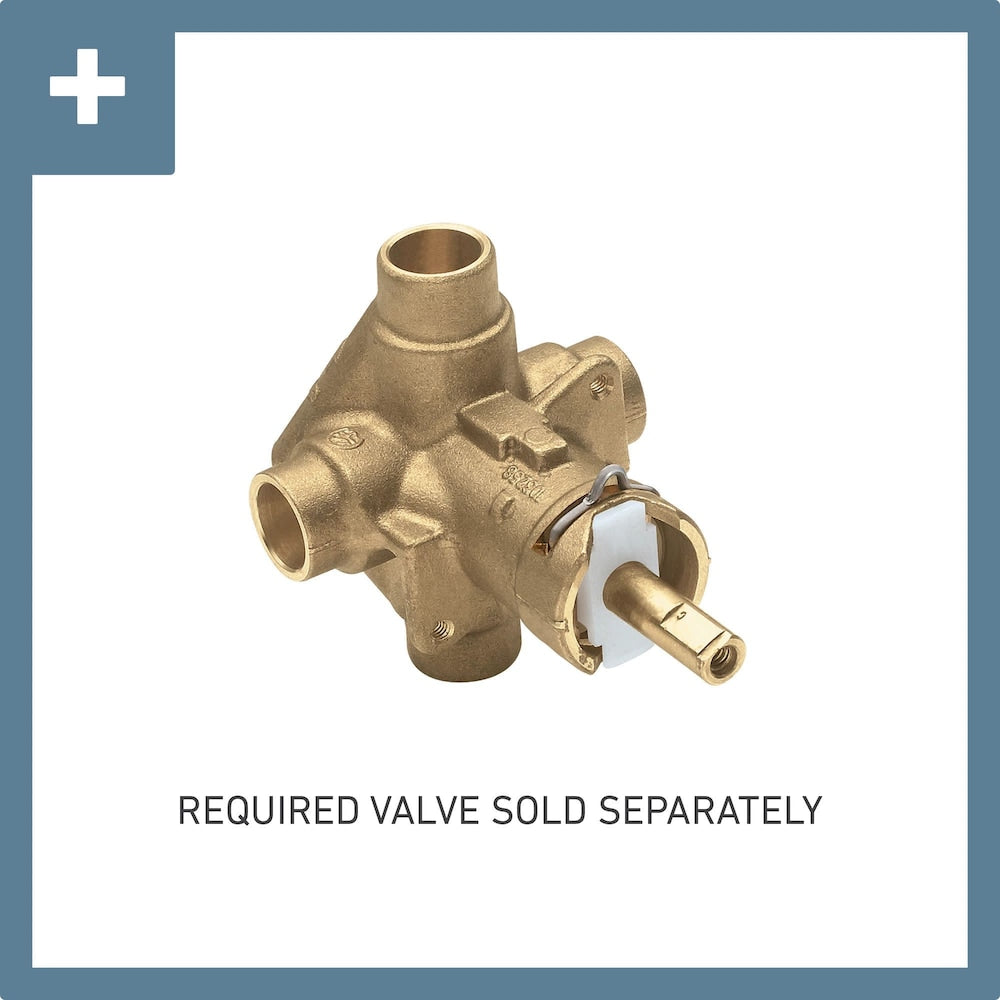 Brass Rough-In Posi-Temp Pressure-Balancing Cycling Tub and Shower Valve - 1/2-inch CC Connection