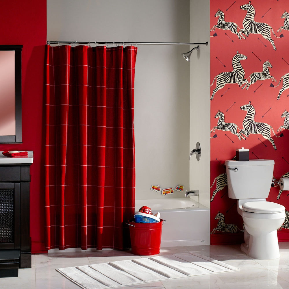 Baignoire rectangulaire de luxe Princeton de 60 po x 34 po avec drain à droite et tablier avant en blanc