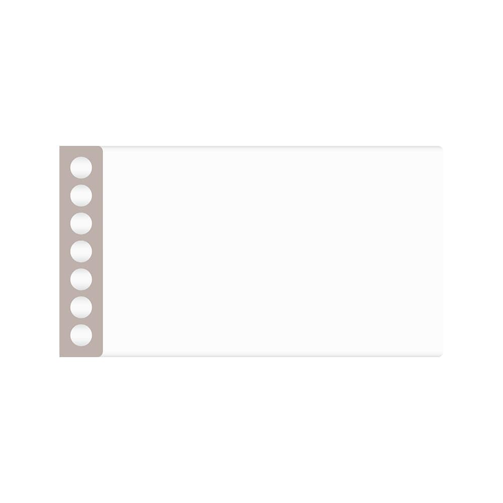 5/8-inch x 3-inch x 8 ft.  Primed Paintable PVC Door and Window Casing Trim Moulding