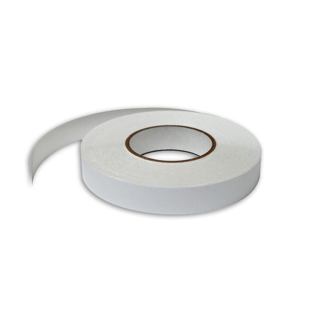 Deco-Tape White, Self-Adhesive Decorative Grid Tape, 1inch wide x 100 foot long roll