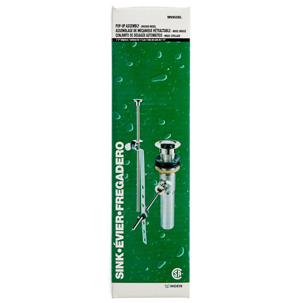 Pop-Up Drain Assembly - Brushed Nickel