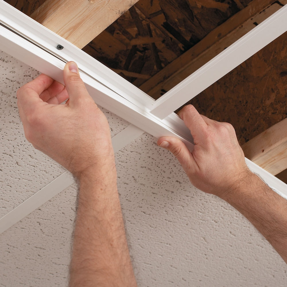 Surface Mount Kit White - 100 Square Feet