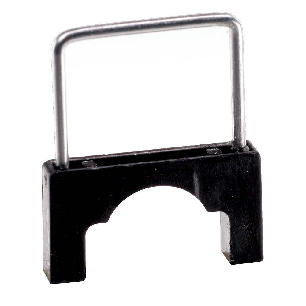 1/2 in. CableBoss Plastic and Metal Staples,  Black (200-Pack)