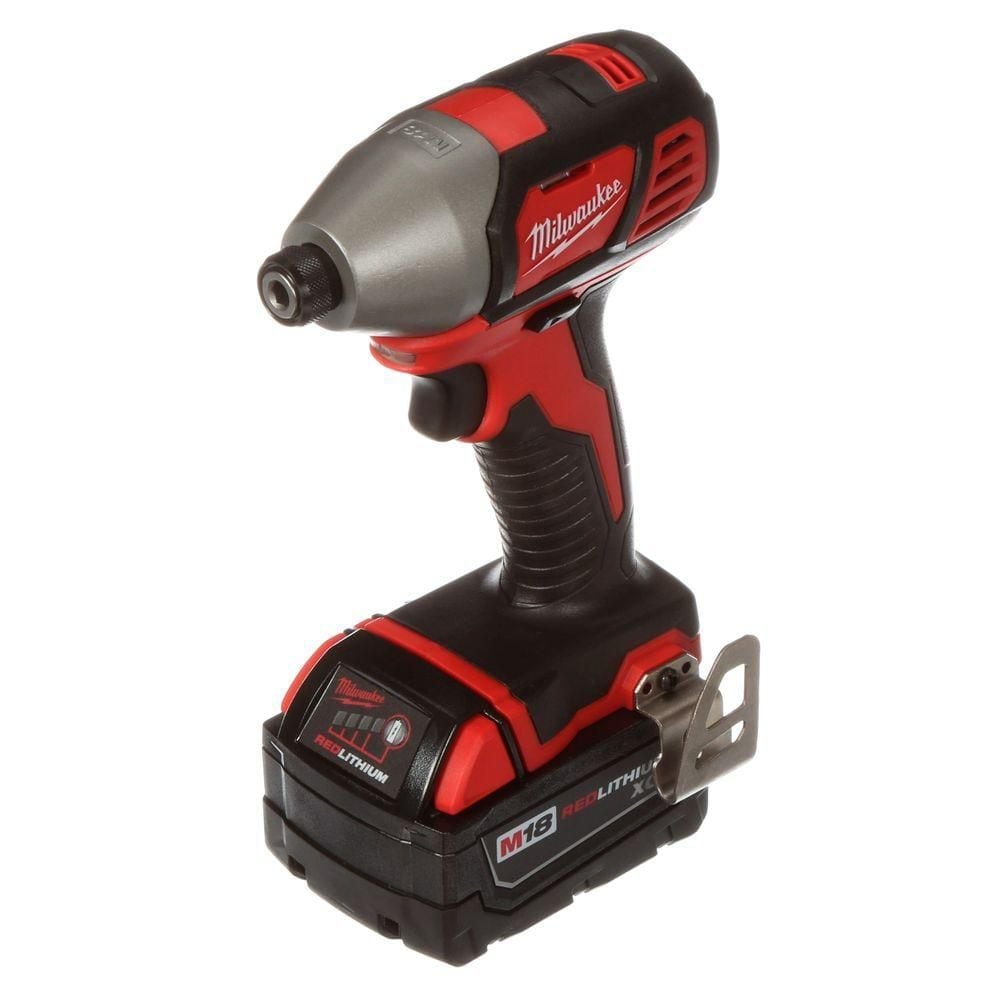 M18 18V Lithium-Ion Cordless Combo Tool Kit (4-Tool) with (2) 3.0Ah Batteries, Charger, Tool Bag