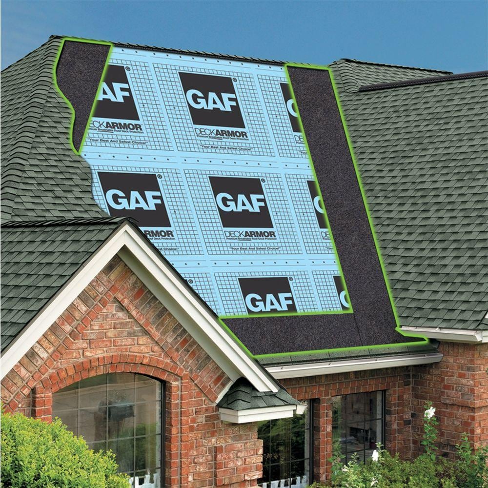 WeatherWatch 200 sq. ft. Mineral-Surfaced Peel and Stick Roof Leak Barrier Roll