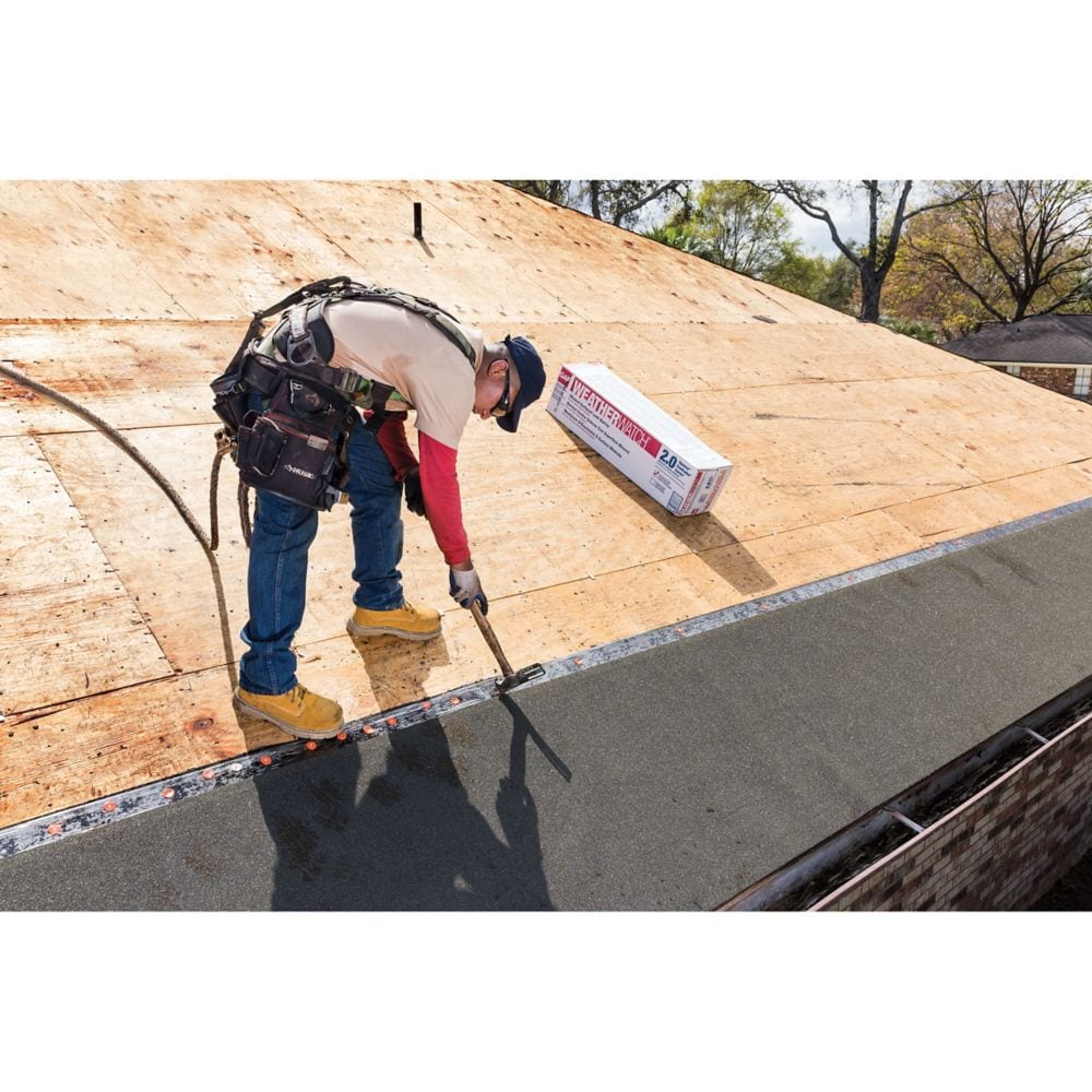 WeatherWatch 200 sq. ft. Mineral-Surfaced Peel and Stick Roof Leak Barrier Roll