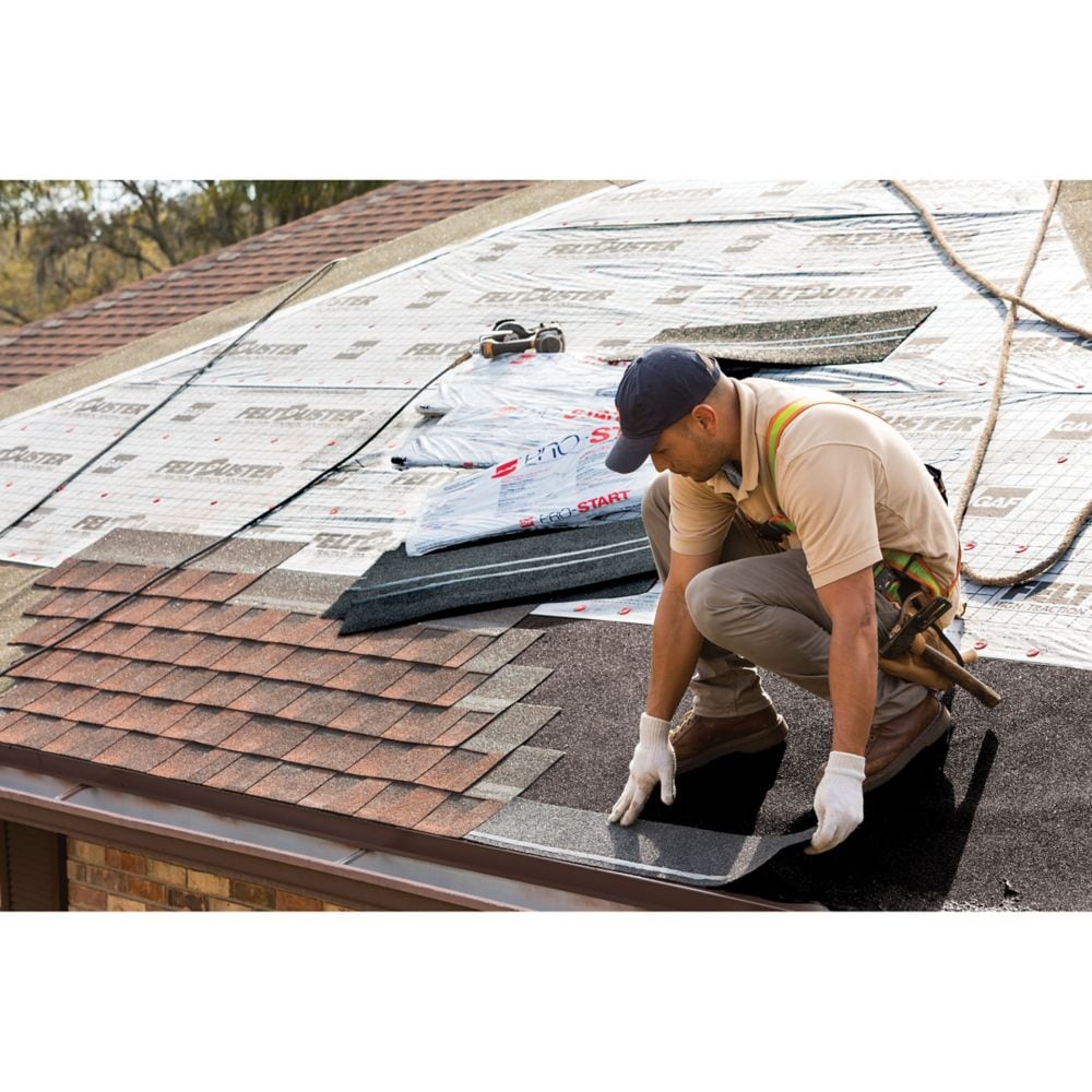 WeatherWatch 200 sq. ft. Mineral-Surfaced Peel and Stick Roof Leak Barrier Roll