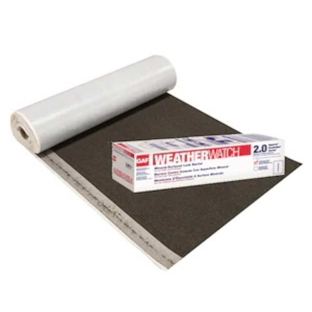 WeatherWatch 200 sq. ft. Mineral-Surfaced Peel and Stick Roof Leak Barrier Roll