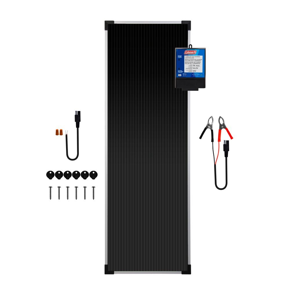 18 Watt, 12-Volt Solar Battery Charger Kit
