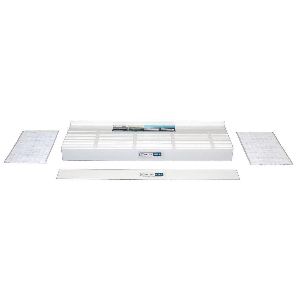 11XS 117-inch Flashing with Sloped Sill Pan, Spare Front Lip and Flexcaps
