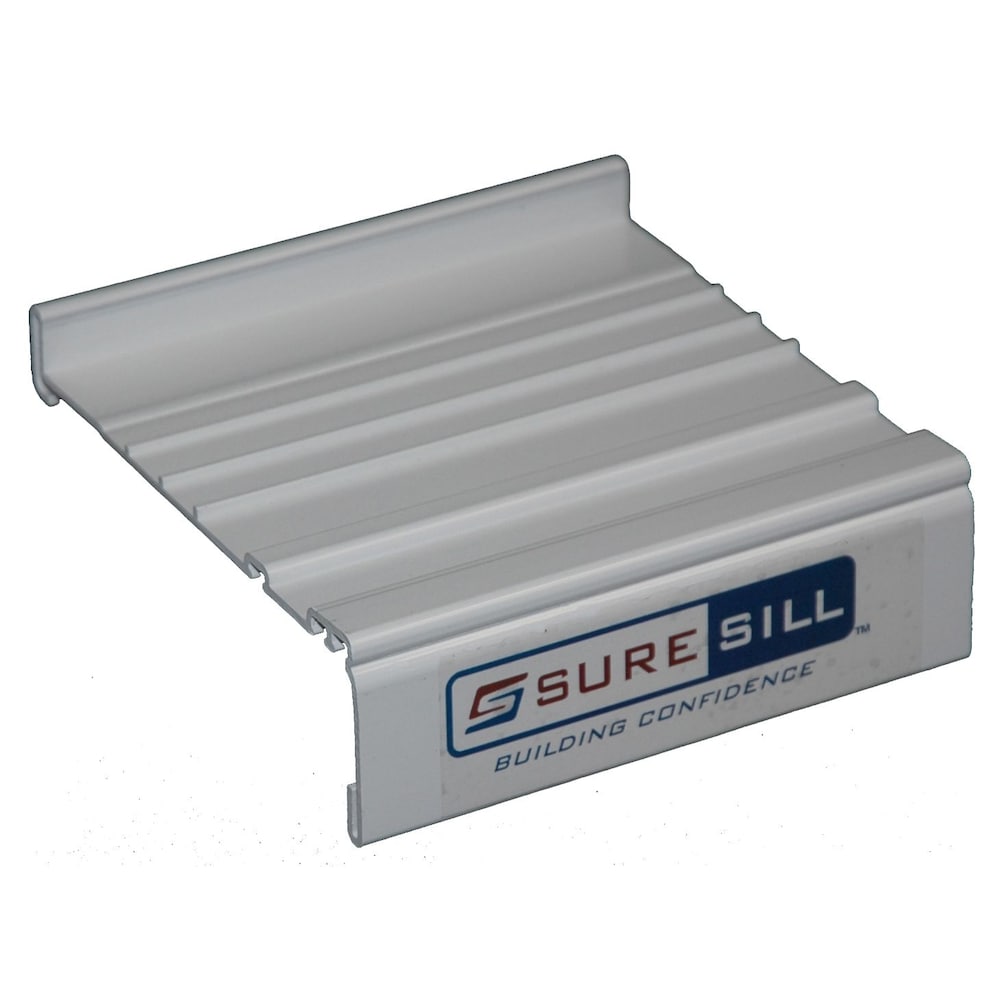 4 9/16-inch Sloped Sill Pan Extension Couplings in White (10-Pack)