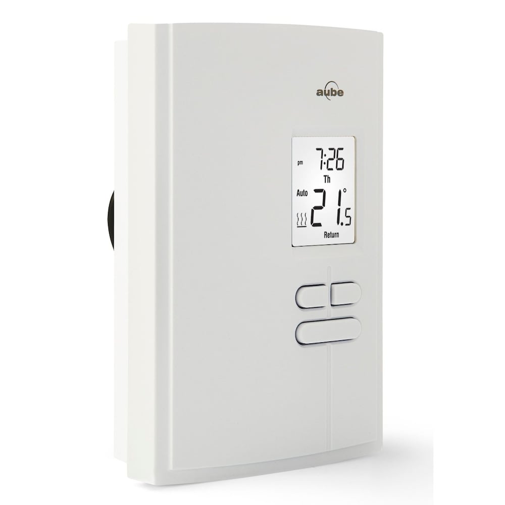 Thermostat de chauffage électrique programmable économique de 5 à 2 jours pour plinthes