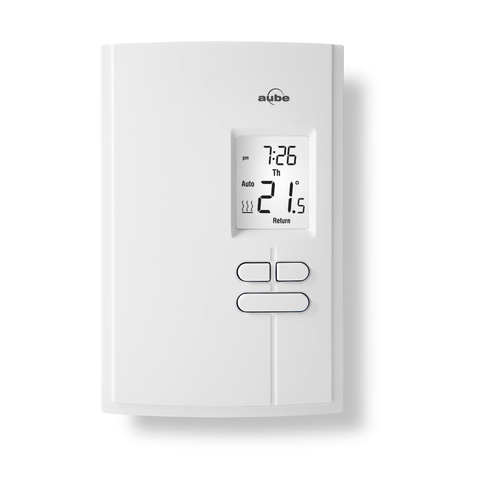 Thermostat de chauffage électrique programmable économique de 5 à 2 jours pour plinthes