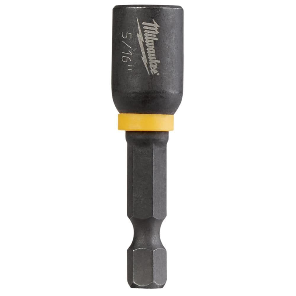 Tournevis à écrou magnétique en acier allié SHOCKWAVE Impact Duty 5/16 po x 1-7/8 po (1 paquet)