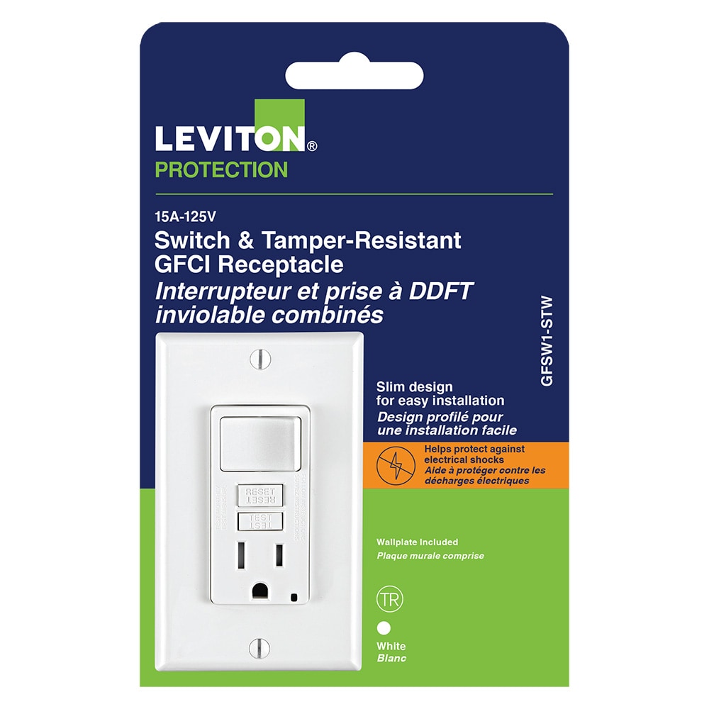 Decora 15A Switch and GFCI Receptacle