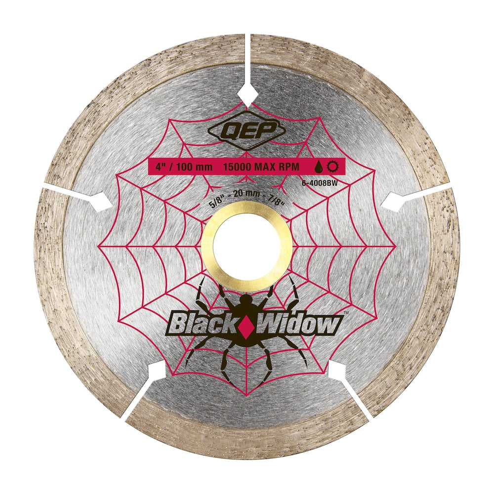 4-inch Porcelain, Ceramic, Marble and Granite Wet/Dry Cutting Diamond Blade
