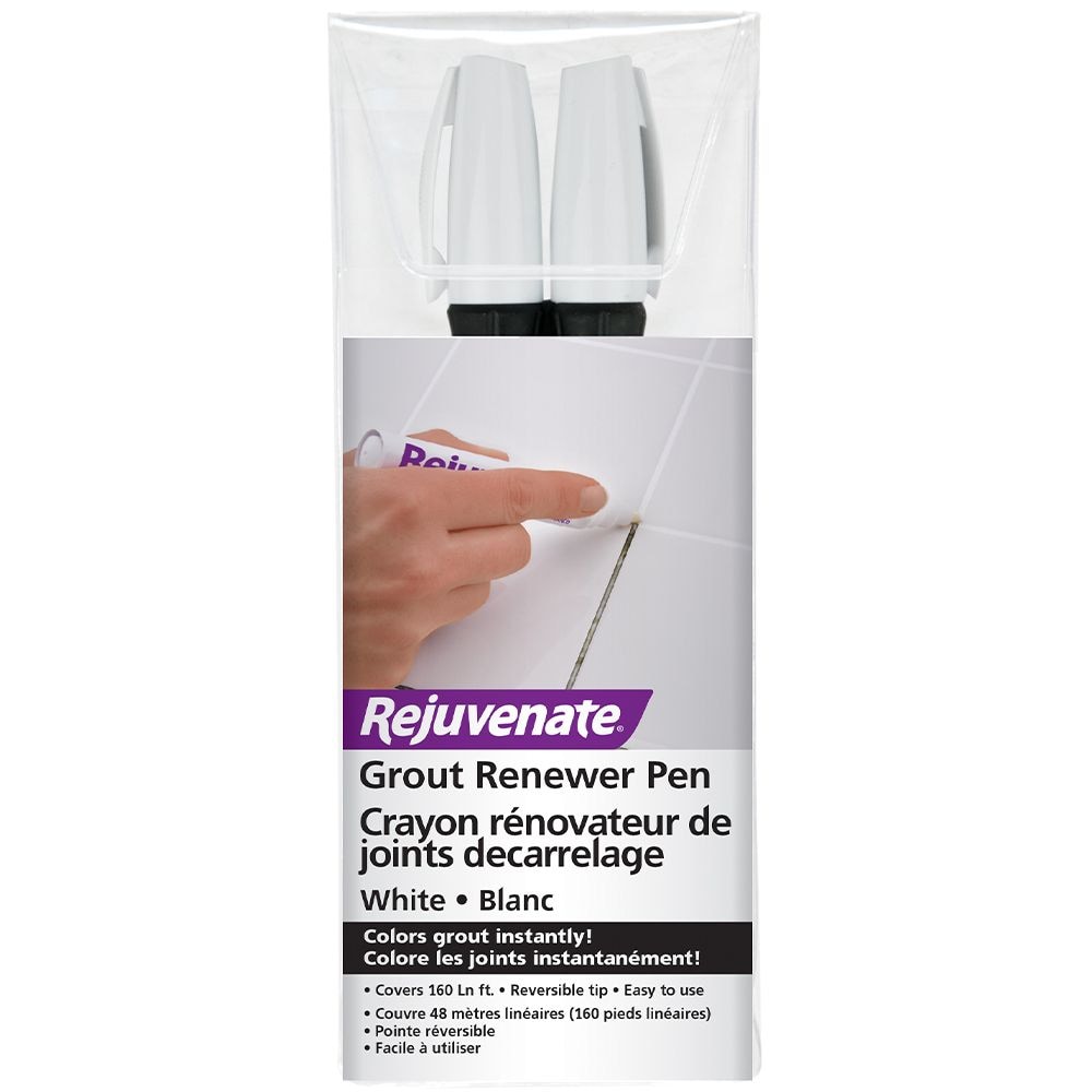 White Grout Restorer Marker Pens